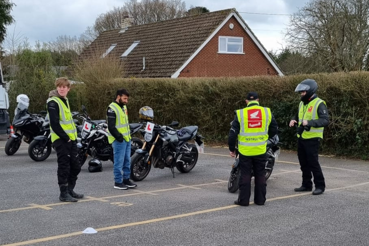 Full Motorbike Licence Training Canford Cliffs | Honda Of Bournemouth