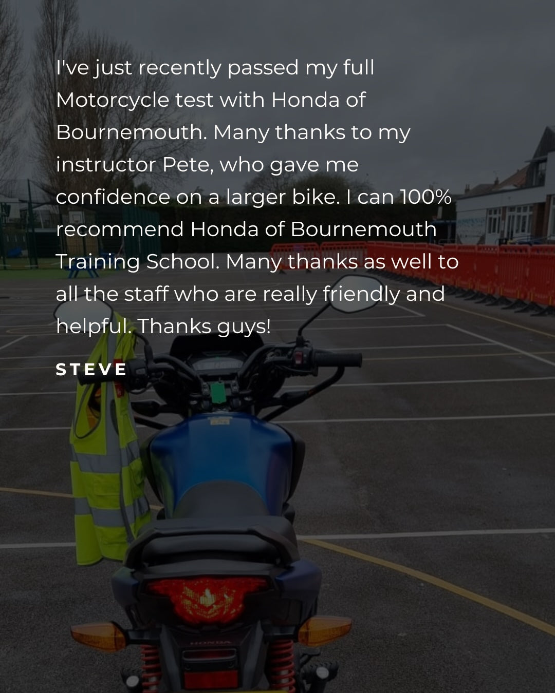 Motorcycle Training in Dorset | Customer Reviews and Success Stories